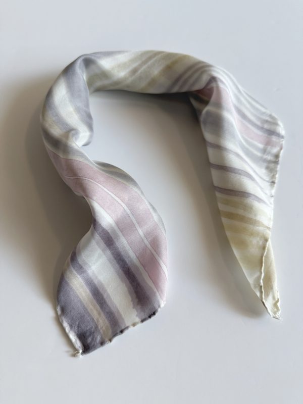 hand painted silk carré